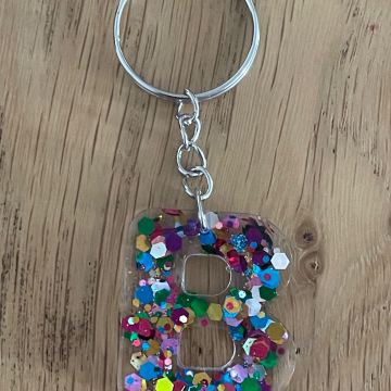 Porte-clef Lettre B