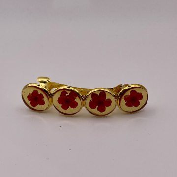 Barrette à cheveux cabochons